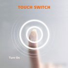 Viva AURA Led TOUCH fürdőszobai tükör - páramenetesítővel - órával - álló - 60 x 80 cm