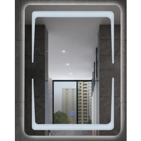   Viva AURA NORD fürdőszobai tükör - érintőkapcsolóval - LED - ÁLLÓ / FEKVŐ - 60 x 80 cm