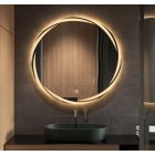 Viva AURA MOON fürdőszoba tükör - érintőkapcsolóval - AMBIENT LED - KEREK - átmérő 65 cm