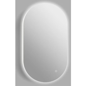   Viva AURA PINO 50 fürdőszoba tükör - érintőkapcsolóval - AMBIENT LED - OVÁLIS - ÁLLÓ - 50x90 cm