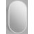 Viva AURA PINO 50 fürdőszoba tükör - érintőkapcsolóval - AMBIENT LED - OVÁLIS - ÁLLÓ - 50x90 cm