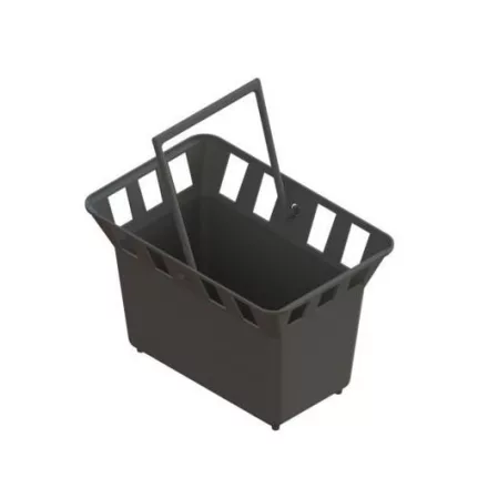 BASE PP levélfogó kosár – 300×300 mm akna, H152 mm