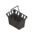 BASE PP levélfogó kosár – 300×300 mm akna, H152 mm