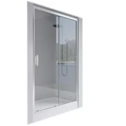   Vela Banyo KAYRA zuhany tolóajtó - 6 mm víztiszta vízlepergető üveggel - 120 x 190 cm