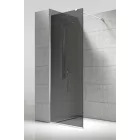 Vela Banyo WALK IN zuhanyfal - 8 mm vízlepergető FÜSTÜVEG - 100 x 200 cm