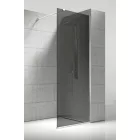 Vela Banyo WALK IN zuhanyfal - 8 mm vízlepergető FÜSTÜVEG - 80 x 200 cm