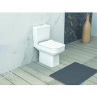 Noura perem nélküli mély öblítésű szögletes monoblokkos WC alsó/hátsó kifolyású, tartállyal, tetővel