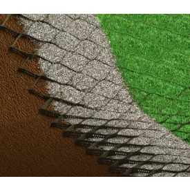   TERRA geocella készlet Htot.100mm 2.5m x 6m 15.3m.p 10 OZ horgonnyal (87101930-10)