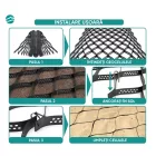 geocella TERRA Htot.100mm 2.5m x 6m 15.3m.p (8710)