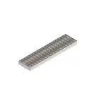 INOX rács rozsdamentes típus réses folyóka LN100 M125 498x126x30 (990141)