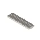 INOX rács rozsdamentes típus réses folyóka LN100 M125 498x126x30 (990141)