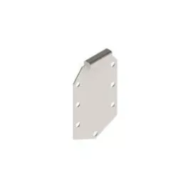   INOX végzáró lap rozsdamentes folyóka réses típus (992102)