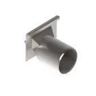 INOX végzáró lap rozsdamentes típus A csonk DN100 folyóka LN100 130x160x149 (992330)