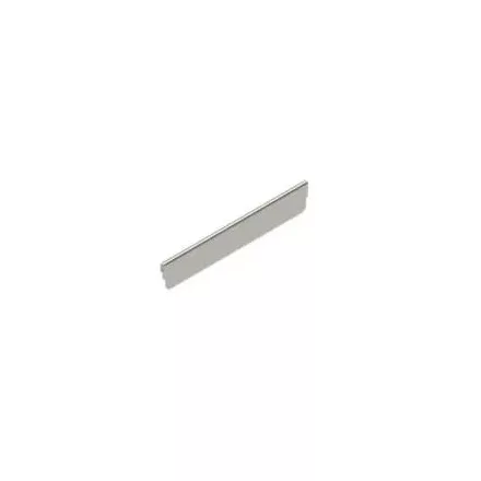 STAINLESS inox végpanel – zuhany/erkély vízelvezető, LN110, H20 mm