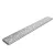 STAINLESS inox zuhany/erkély vízelvezető – LN110, H20 mm, inox rács
