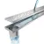 STAINLESS inox zuhany/erkély vízelvezető – LN110, lejtős H25 mm