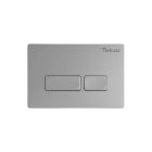 Cerastyle Nil falsík alatti WC tartály nyomólap - dupla - matt szürke