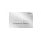 Cerastyle Nil falsík alatti WC tartály nyomólap - dupla - króm