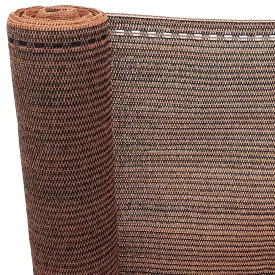   Bamboo 93 belátásgátló árnyékoló háló, 2x10 m, barna-fekete, 93%-os takarás, 180 g/m²