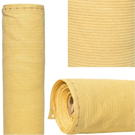 Sahara 93 belátásgátló árnyékoló háló, 1x10 m, bézs, 93%-os takarás, 180 g/m²