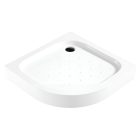 Fat 90x90 cm íves akril zuhanytálca, 15 cm magas