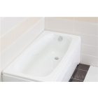 Favorit Lucia 170 cm egyenes akril kád elő-, oldallappal és álvánnyal