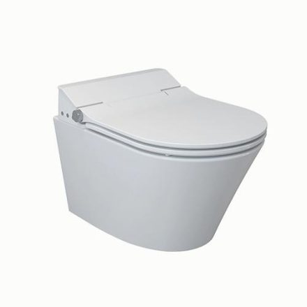 AREZZO design INDIANA Perem nélküli fali WC + okos WC tető (Bidé funkcióval)