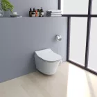 AREZZO design INDIANA Perem nélküli fali WC + okos WC tető (Bidé funkcióval)