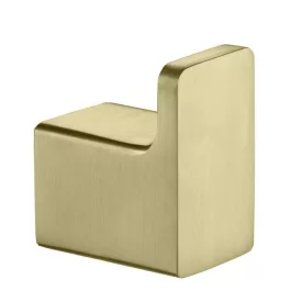   Arezzo Design MONO egyágú fürdőszobai akasztó, szálcsiszolt arany