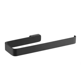 Arezzo design MONO törölközőtartó 25 cm, matt fekete