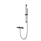 Arezzo Design Elegant termosztátos kádtöltő csaptelep zuhanyszettel, metál szürke