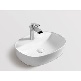   Madison 50x39 pultra ültethető mosdótál, fényes fehér intelligens bevonattal