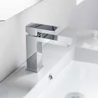 Arezzo Design Cubefield króm álló egykaros kerámiabetétes mosdó csaptelep