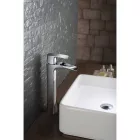Arezzo Design Wakefield Cascade króm álló egykaros kerámiabetétes vízeséses magasított mosdó csaptelep