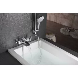   Arezzo Design Wakefield Cascade vízeséses kádtöltő csaptelep, króm