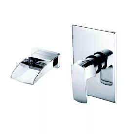   Arezzo Design Wakefield Cascade vízeséses fali mosdó csaptelep, króm