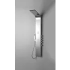 Arezzo Design Colorado zuhanypanel szálcsiszolt króm