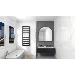 AREZZO design CUBE BLACK 500x1100 törölközőszárító radiátor