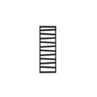 AREZZO design DIAGONAL BLACK 500x1200 törölközőszárító radiátor