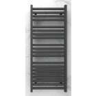 AREZZO design Duo Antracit 500x1200 törölközőszárító radiátor, matt fekete