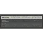 AREZZO design Duo Antracit 500x1200 törölközőszárító radiátor, matt fekete