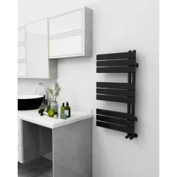 AREZZO design HORIZONT BLACK 500X900 törölközőszárítós radiátor