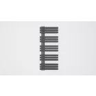 AREZZO design HORIZONT Antracit Slim 500x1200 törölközőszárítós radiátor, matt fekete