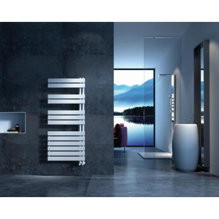 AREZZO design HORIZONT WHITE 550x1355 törölközőszárítós radiátor