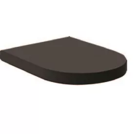   AREZZO design INDIANA Soft Close lecsapódásgátlós WC tető Fekete
