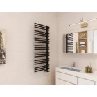 AREZZO design LINEAR BLACK 500x1200 törölközőszárító radiátor