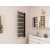 AREZZO design LINEAR BLACK 500x1200 törölközőszárító radiátor