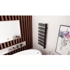 AREZZO design LINEAR BLACK 500x1200 törölközőszárító radiátor