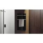 AREZZO design ONYX BLACK 2, 470x900 elektromos törölközőszárító radiátor