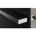 AREZZO design ONYX BLACK 2, 470x900 elektromos törölközőszárító radiátor